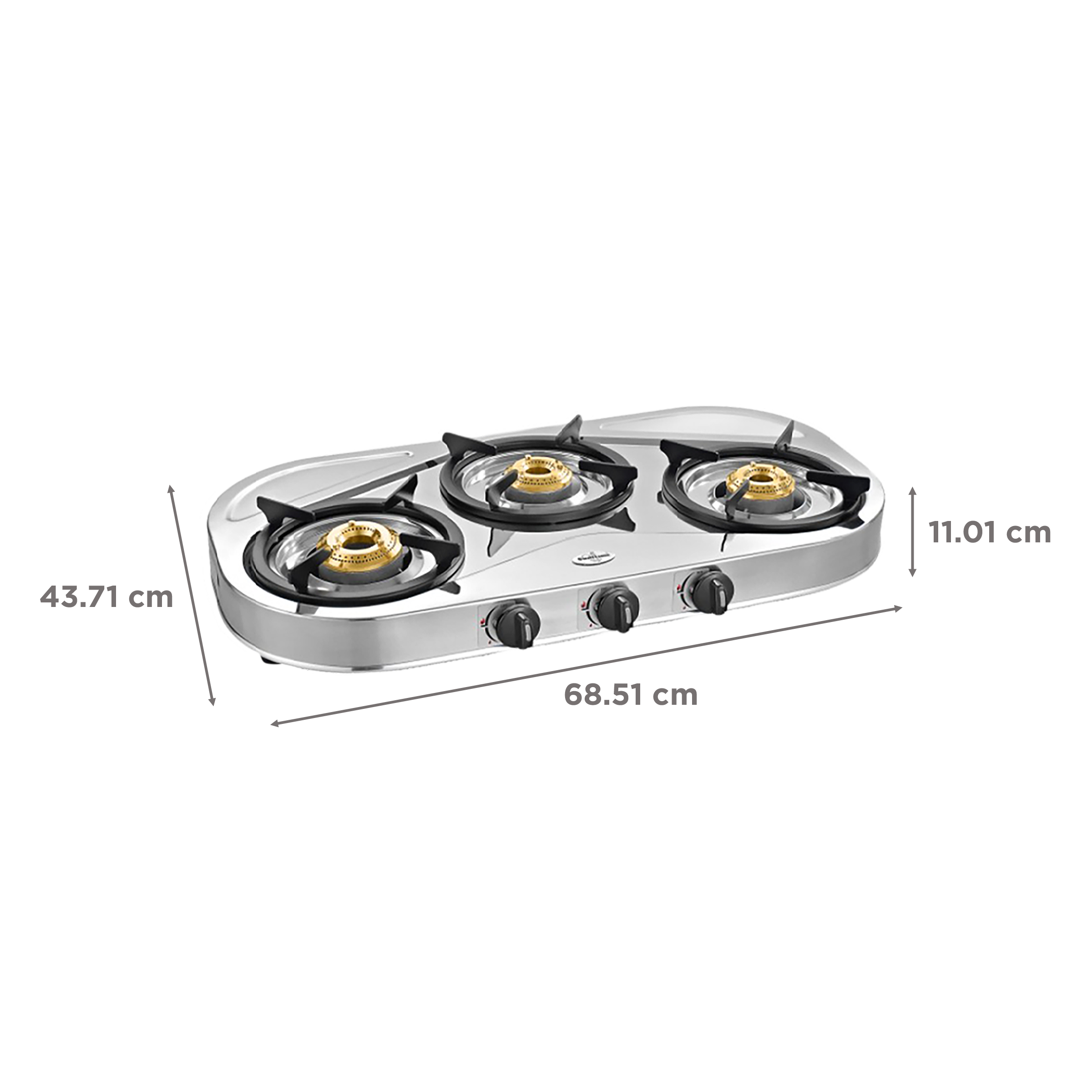 Sunflame gas stove 3 deals burner price